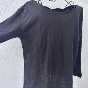 Black Long Sleeve Top